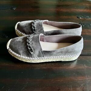 Tahari Brooklyn1 Suede Spadrilles Shoes